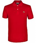 lacoste red polo shirt